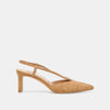 LT BROWN SUEDE