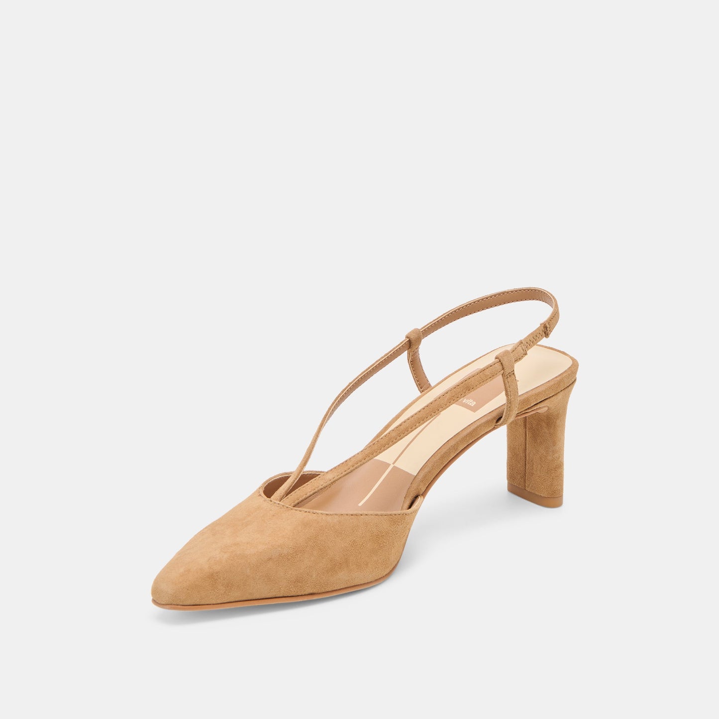 Dolce Vita Ginay Lt Brown Suede Heels