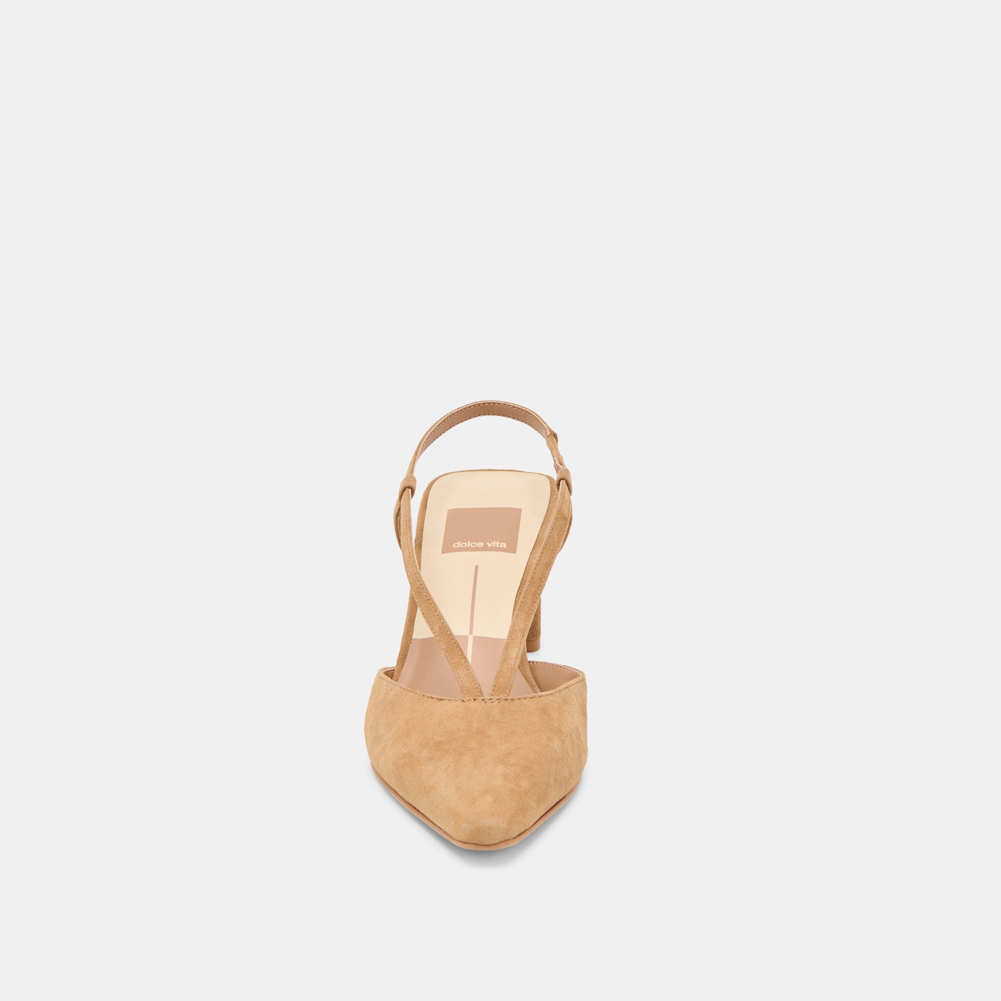 Dolce Vita Ginay Lt Brown Suede Heels