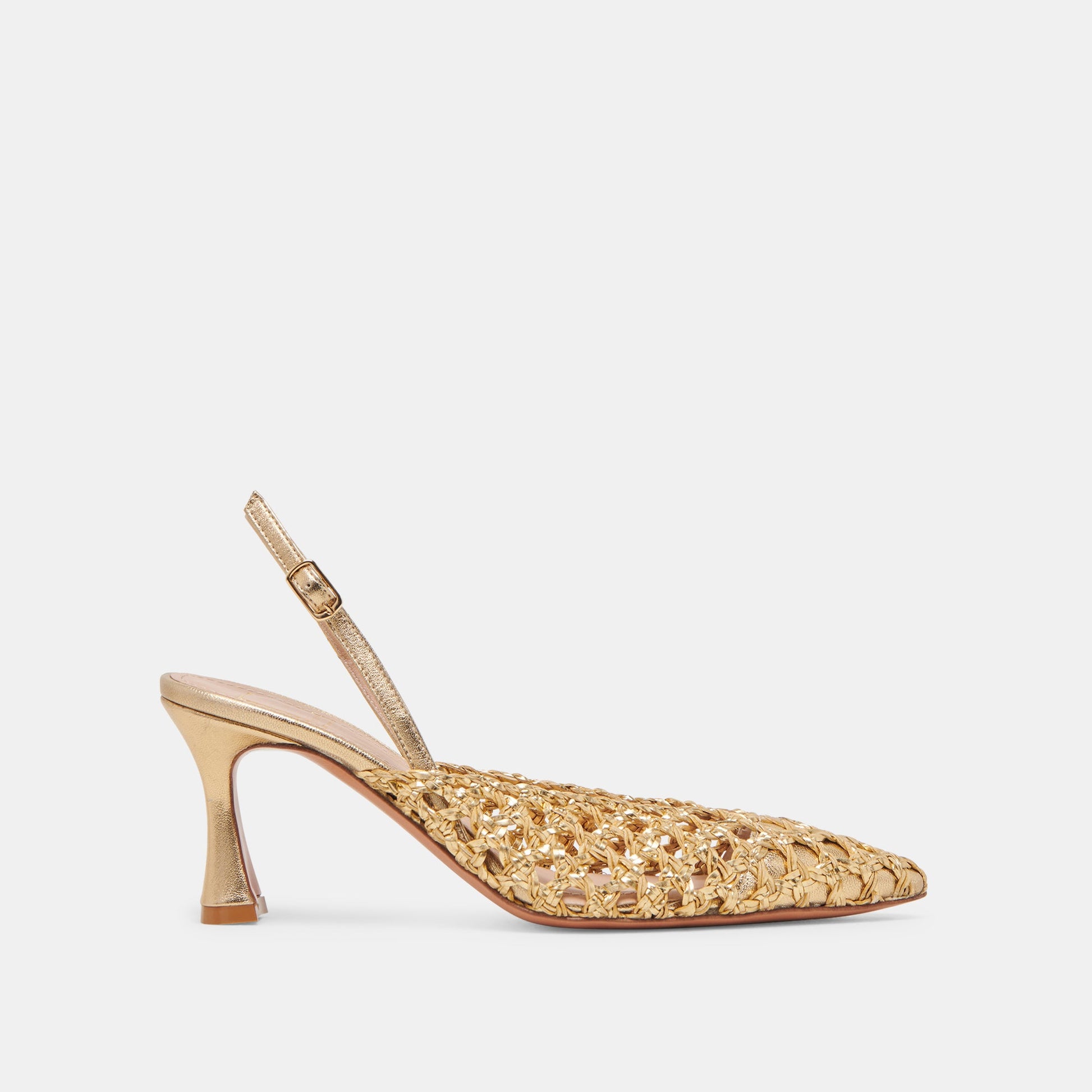 Dolce Vita GLORIA HEELS GOLD WOVEN