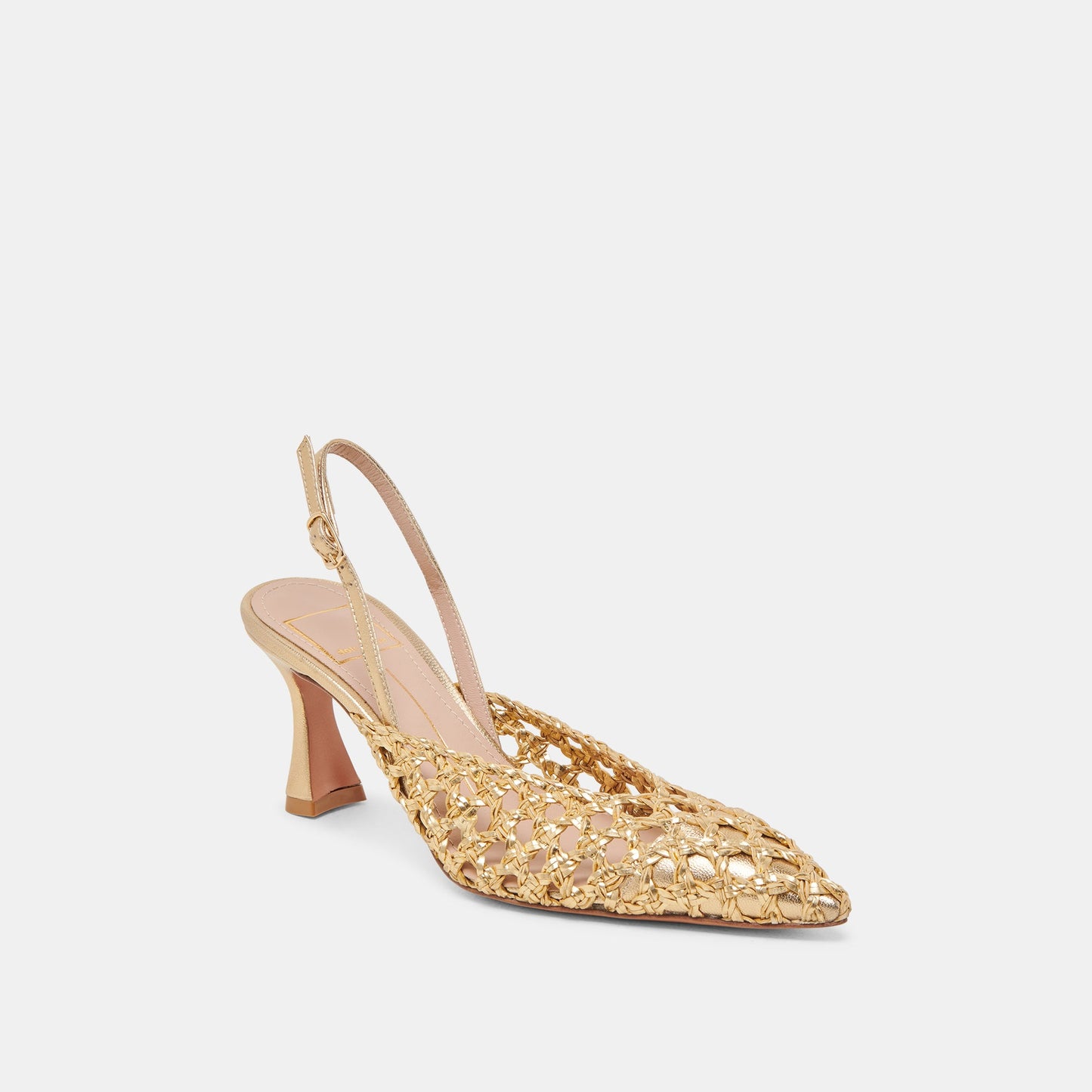 Dolce Vita GLORIA HEELS GOLD WOVEN