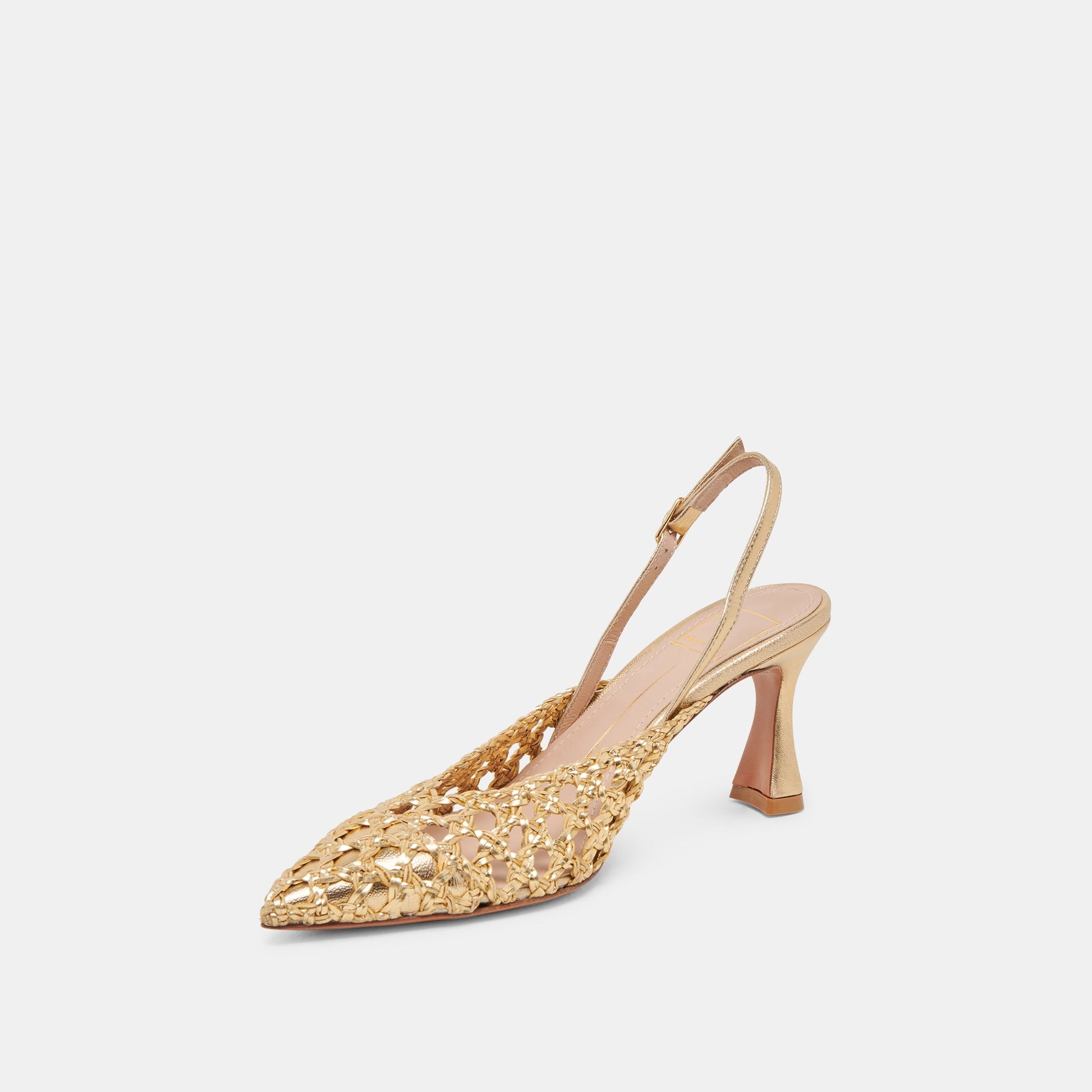 Dolce Vita GLORIA HEELS GOLD WOVEN