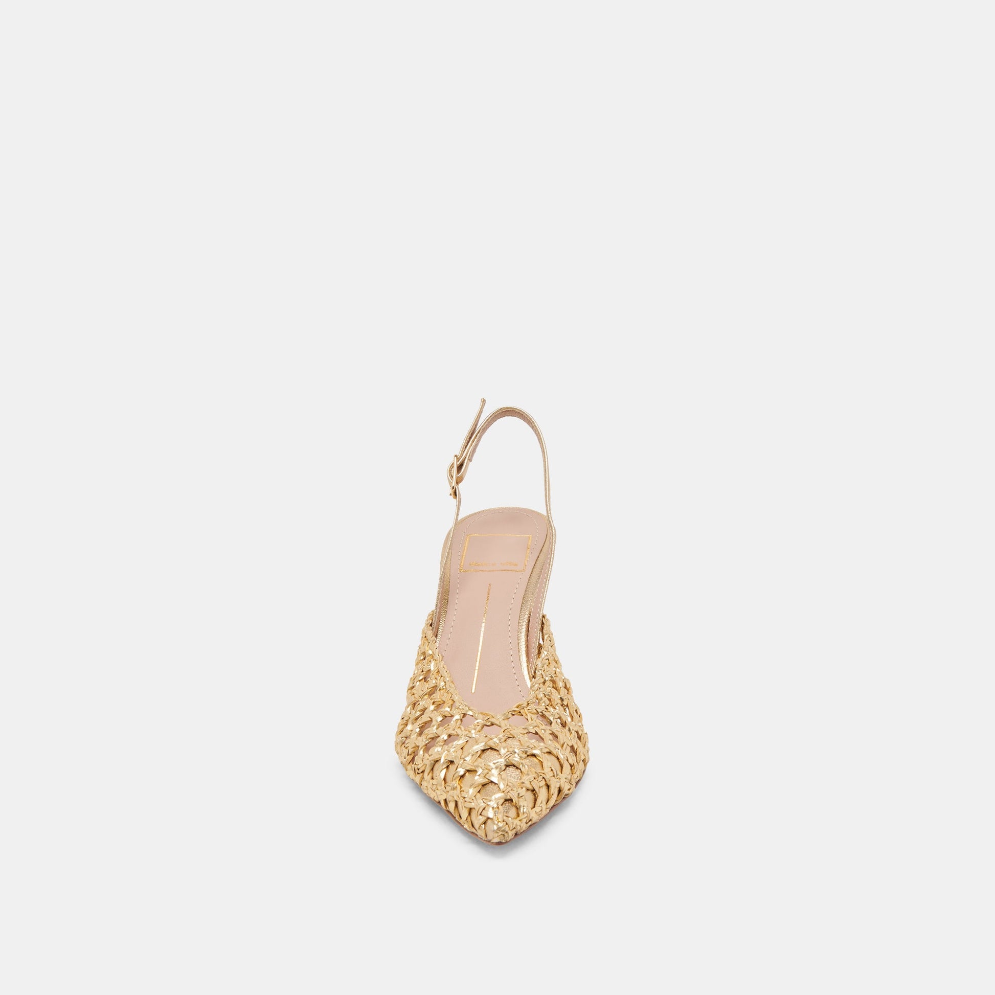 Dolce Vita GLORIA HEELS GOLD WOVEN