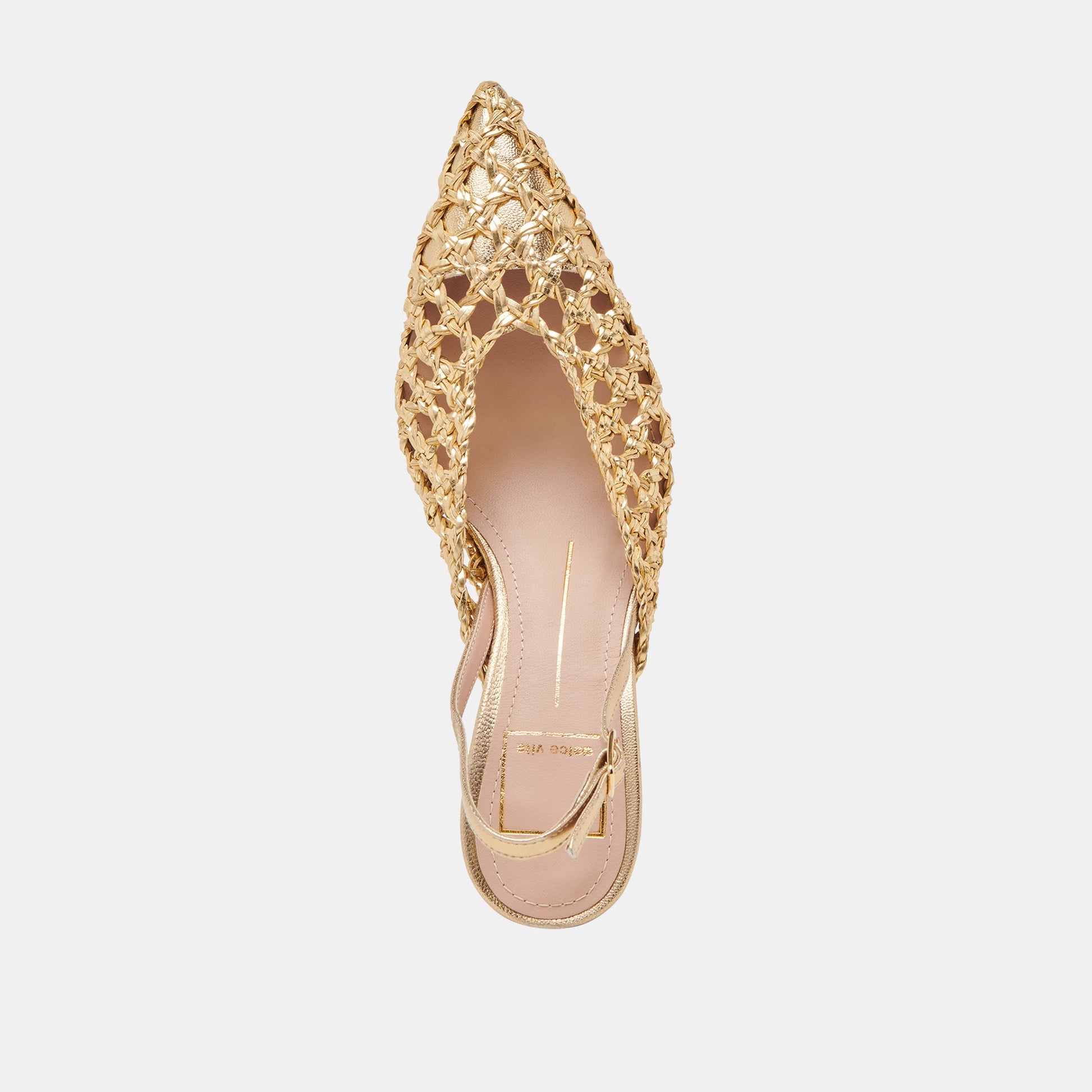 Dolce Vita GLORIA HEELS GOLD WOVEN
