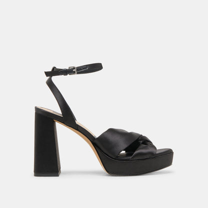 Dolce Vita PARLO HEELS ONYX SATIN