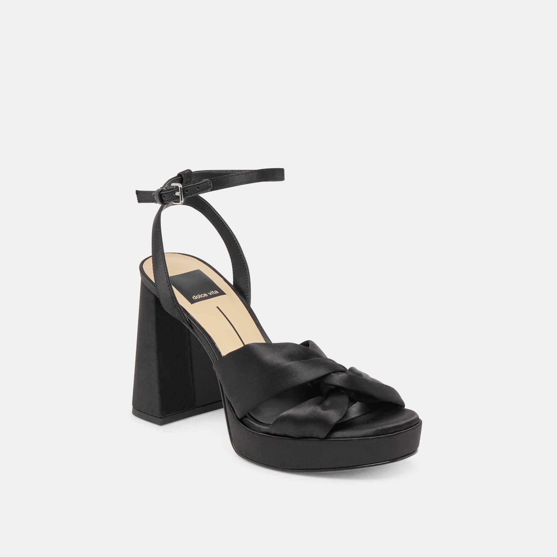 Dolce Vita PARLO HEELS ONYX SATIN