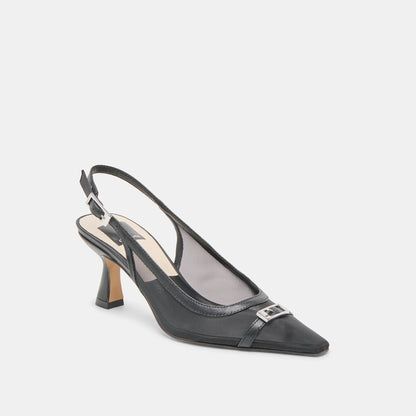 Dolce Vita Lorine Onyx Mesh Heels