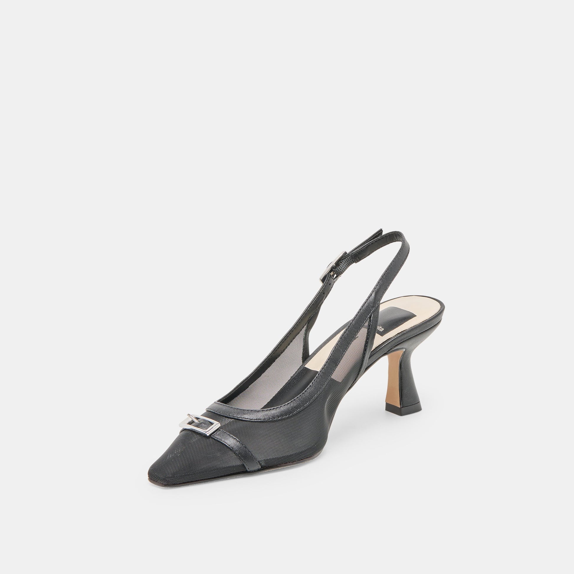 Dolce Vita Lorine Onyx Mesh Heels