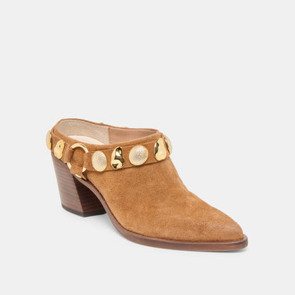 Dolce Vita Kanyon Brown Suede Heels