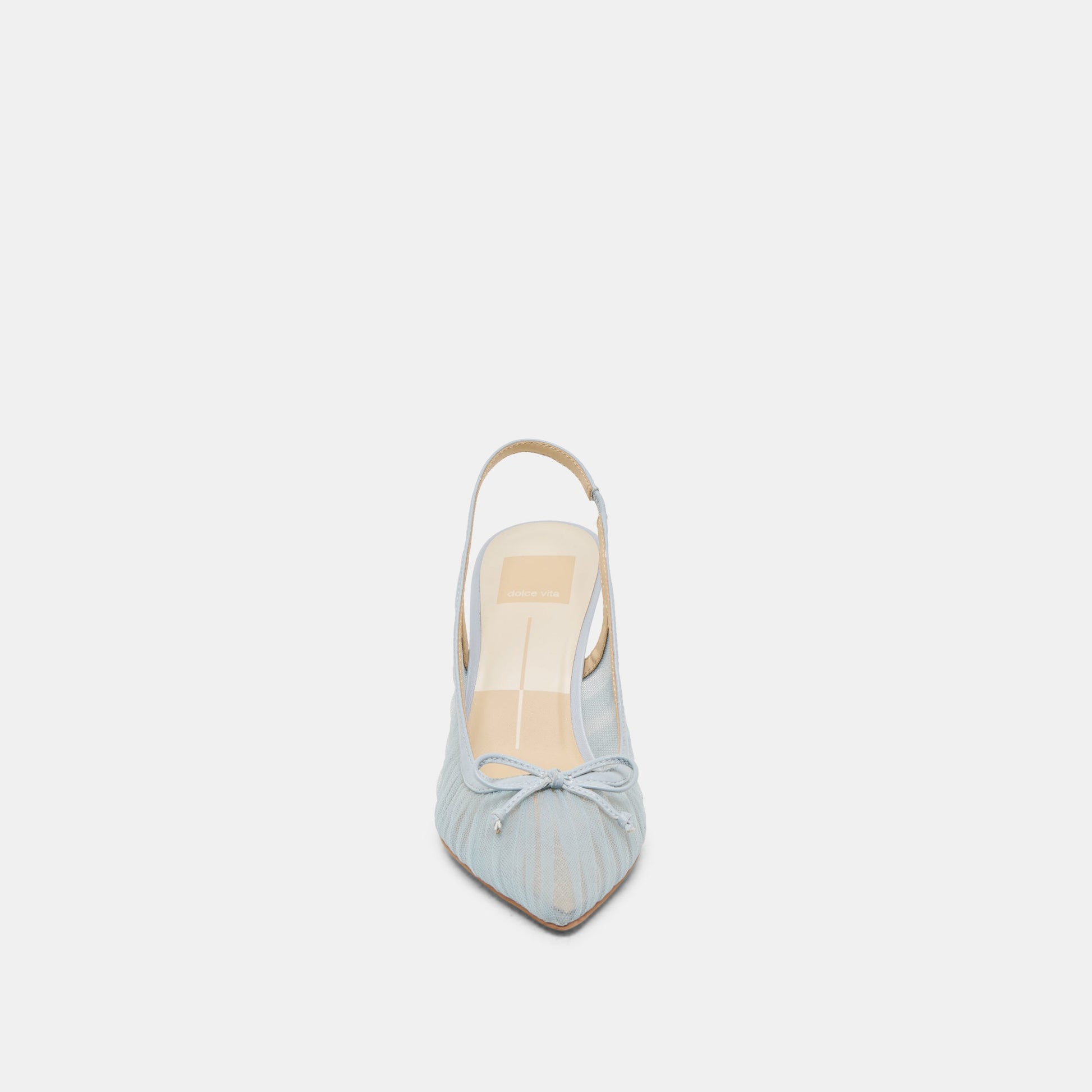 Dolce Vita Yela Light Blue Tulle Heels