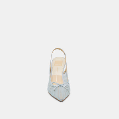 Dolce Vita Yela Light Blue Tulle Heels