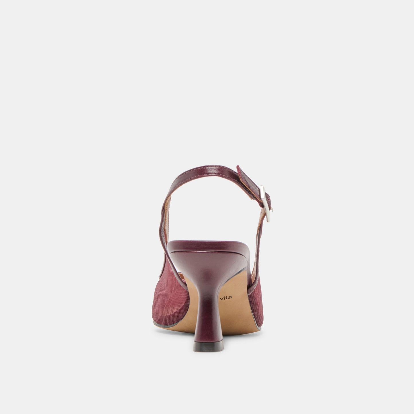 Dolce Vita Lorine Burgundy Mesh Heels