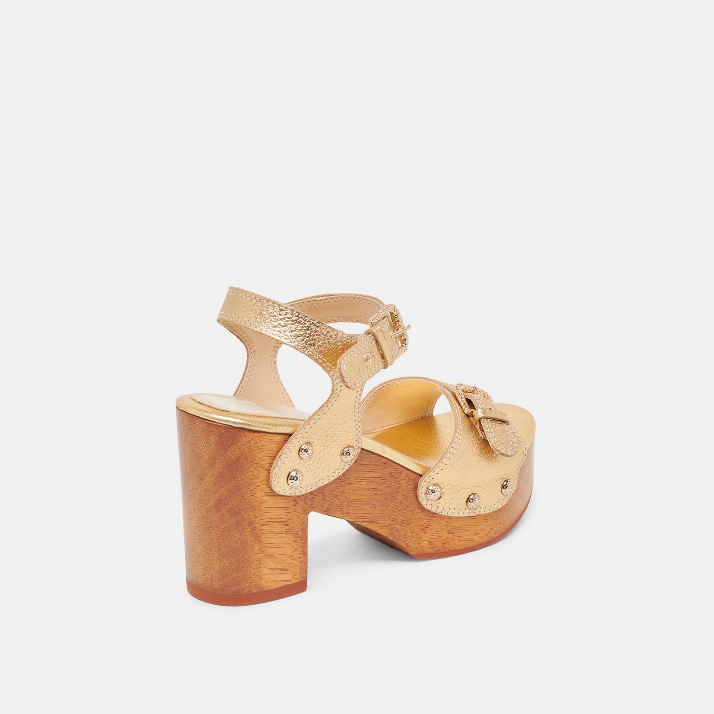 Dolce Vita YANDY HEELS GOLD LEATHER
