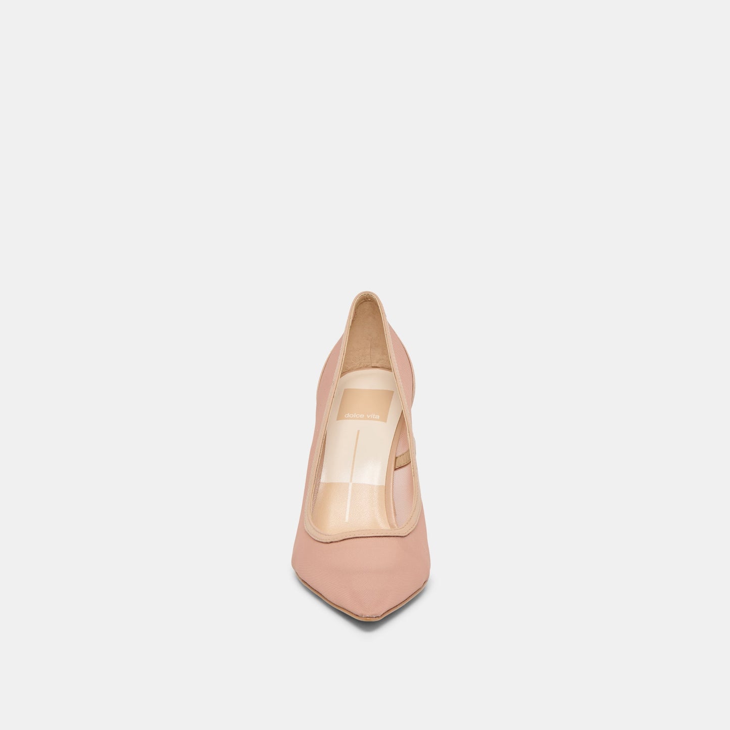 Dolce Vita Malory Lt Tan Mesh Heels