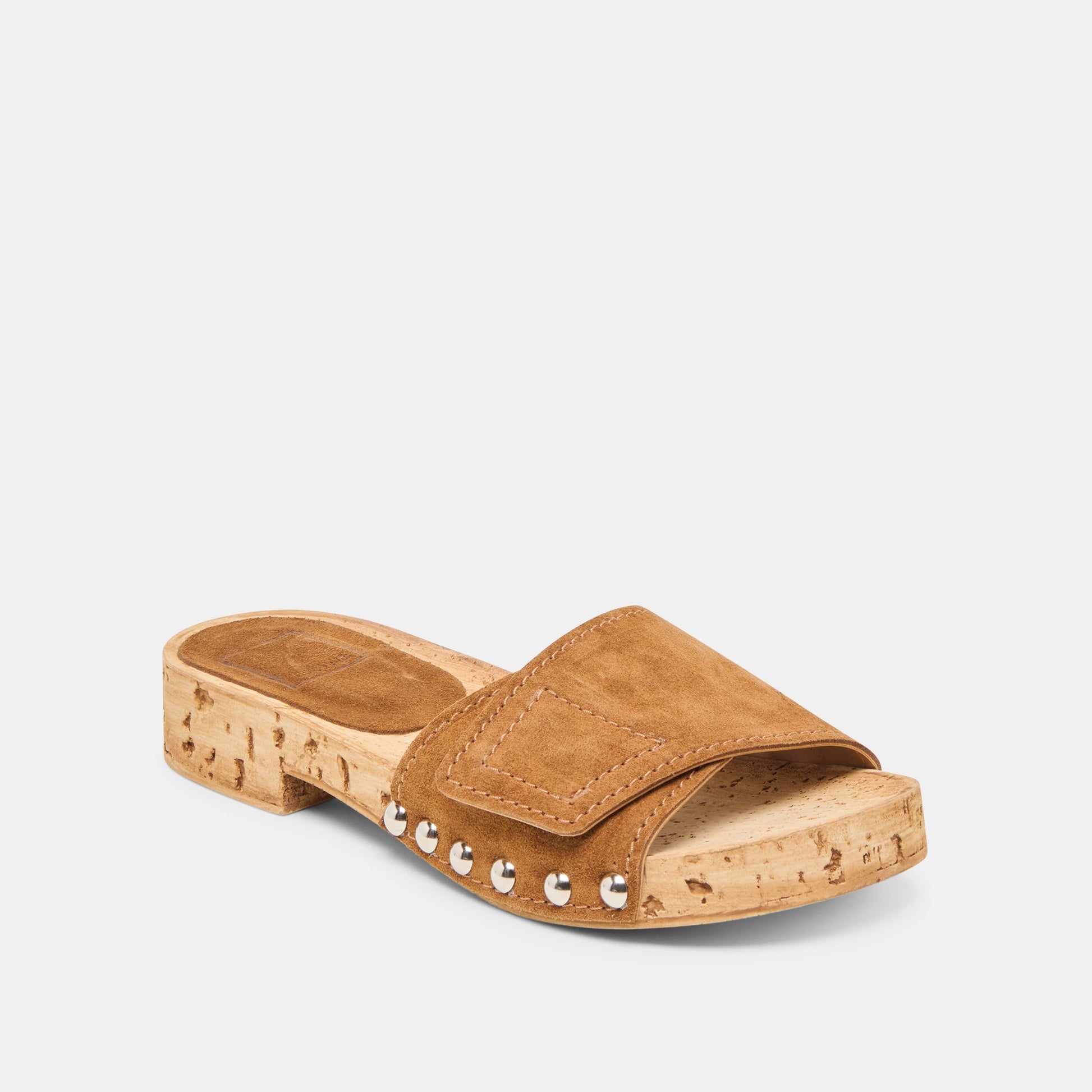 Dolce Vita Sandy Chestnut Suede Sandals