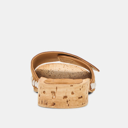 Dolce Vita Sandy Chestnut Suede Sandals