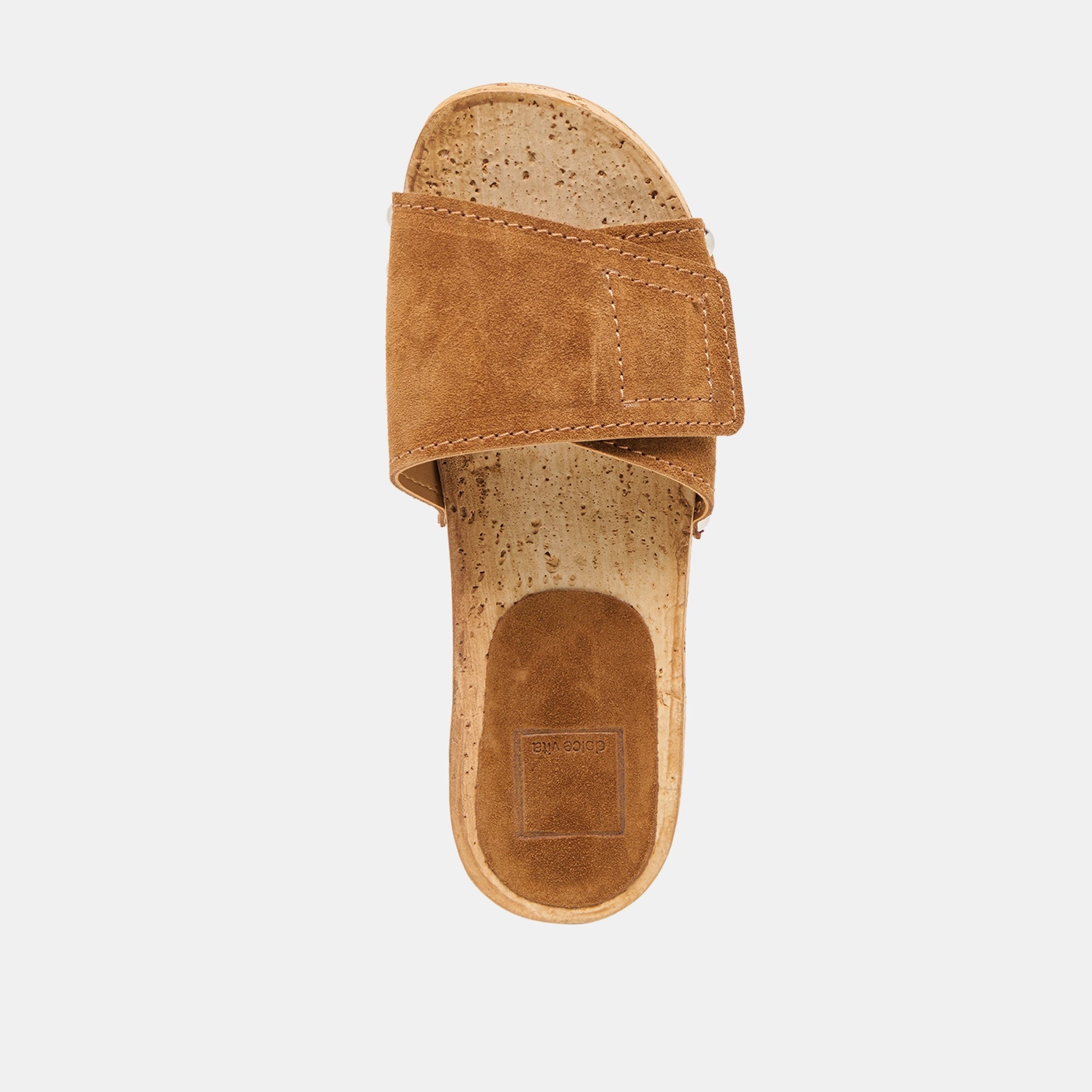Dolce Vita Sandy Chestnut Suede Sandals