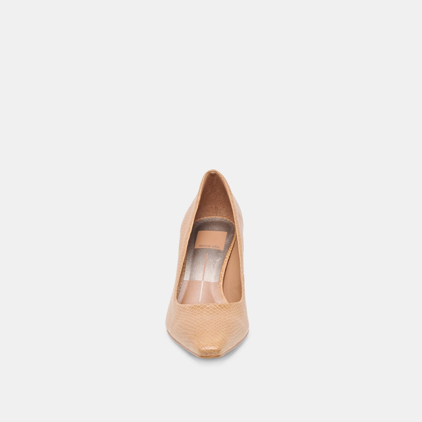Dolce Vita Briona Whiskey Embossed Leather Heels