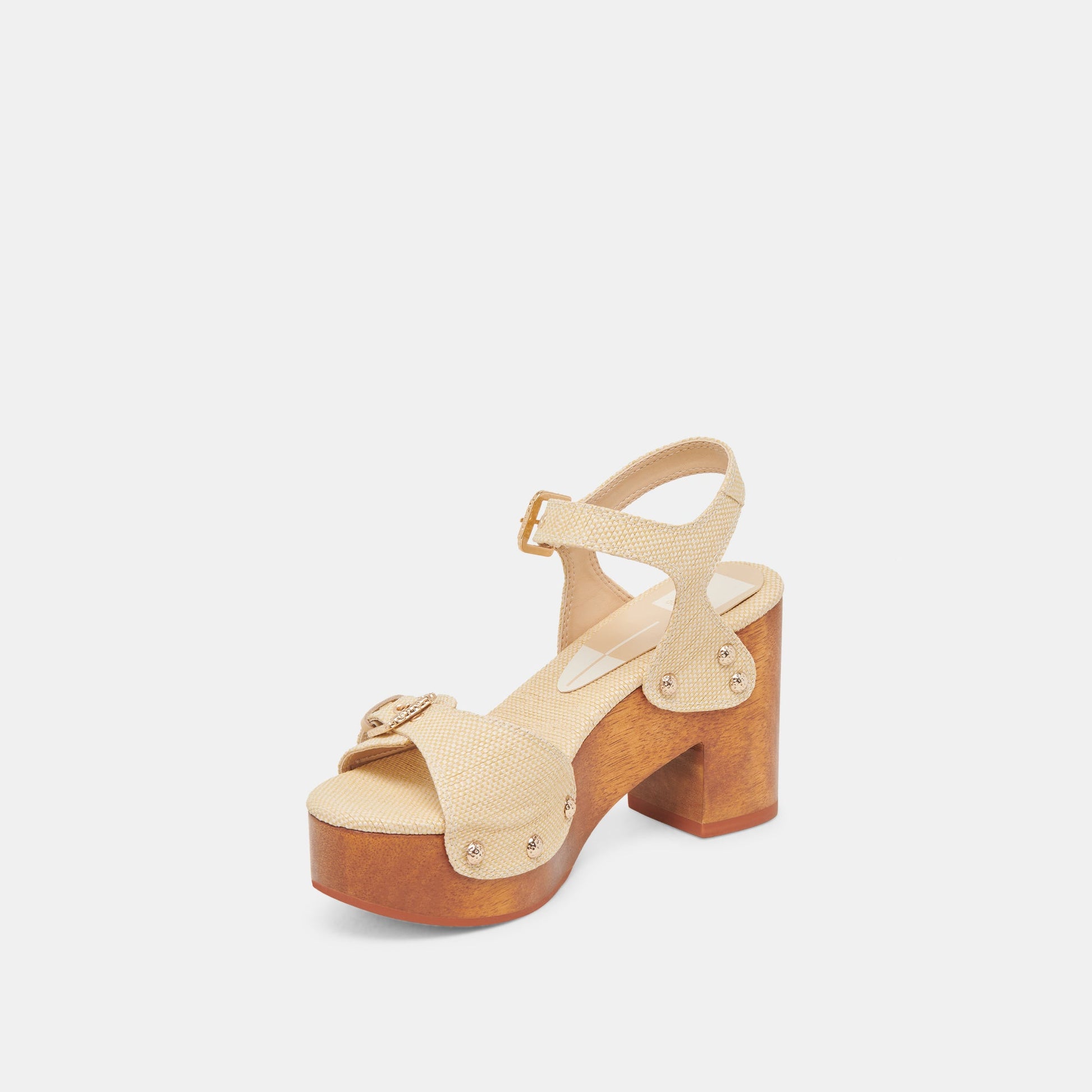 Dolce Vita YANDY HEELS LT NATURAL RAFFIA