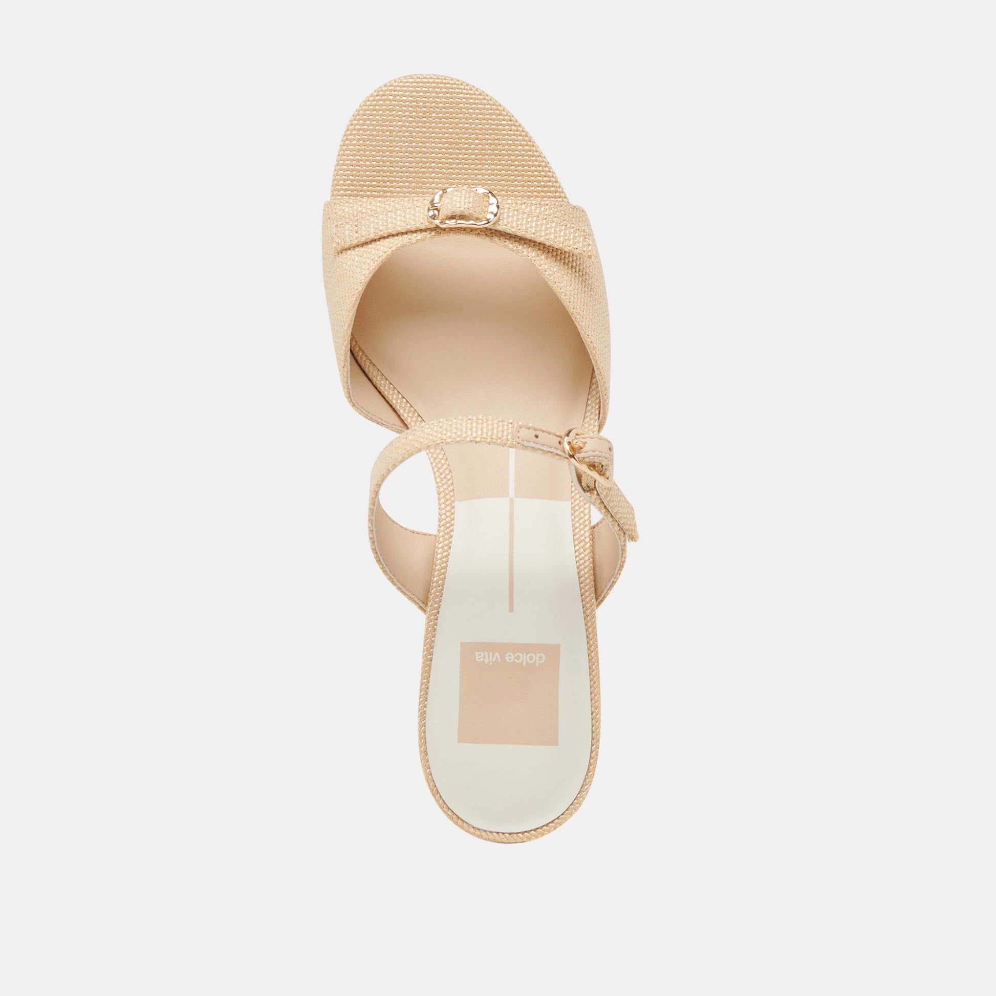 Dolce Vita LORALI HEELS LT NATURAL RAFFIA