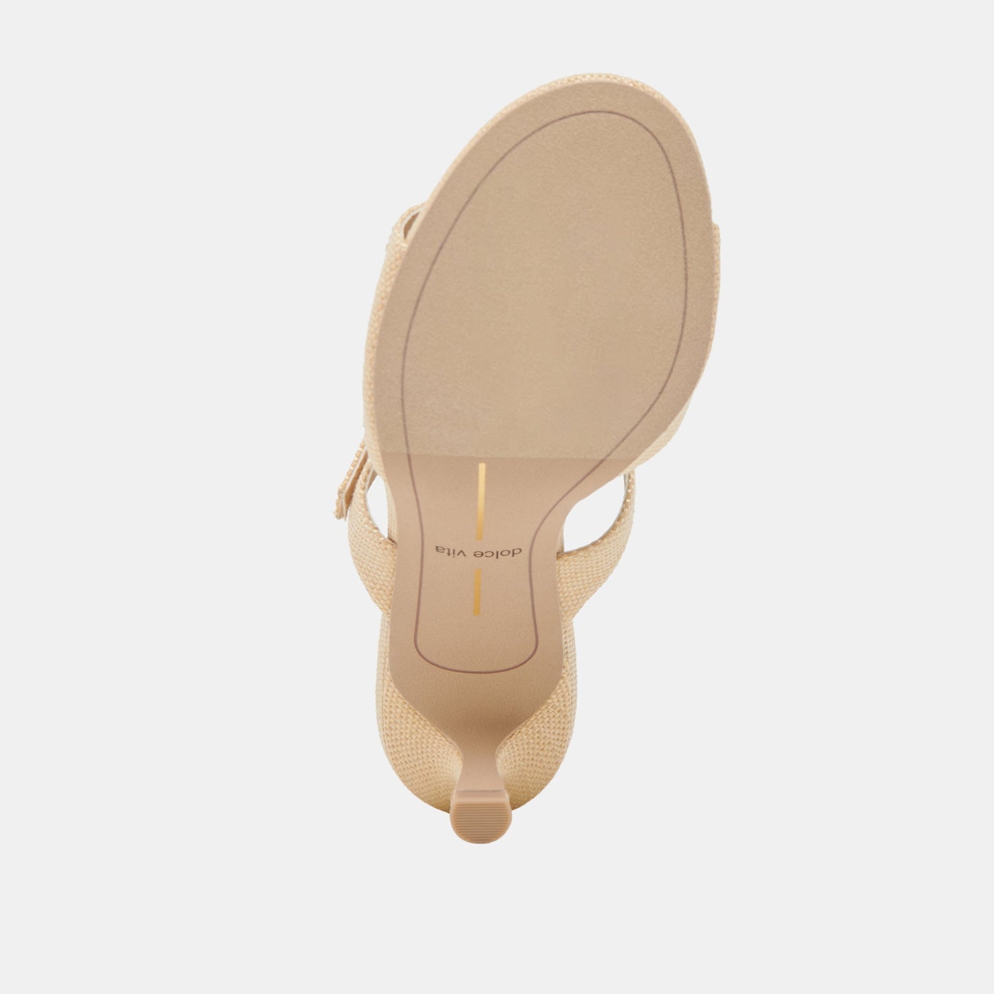 Dolce Vita LORALI HEELS LT NATURAL RAFFIA