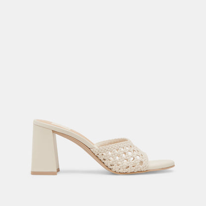 Dolce Vita MARGOE HEELS CREME WOVEN STELLA