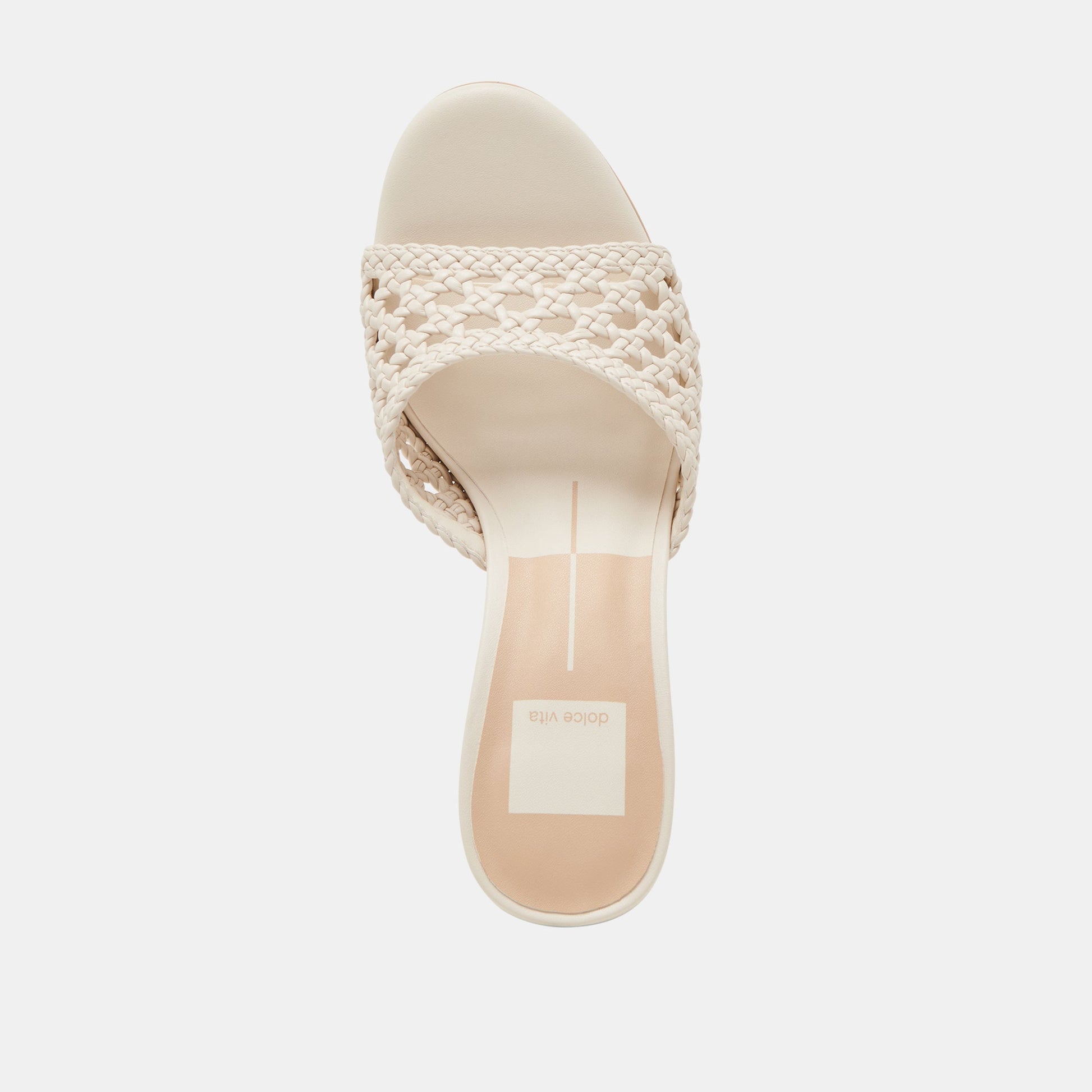 Dolce Vita MARGOE HEELS CREME WOVEN STELLA