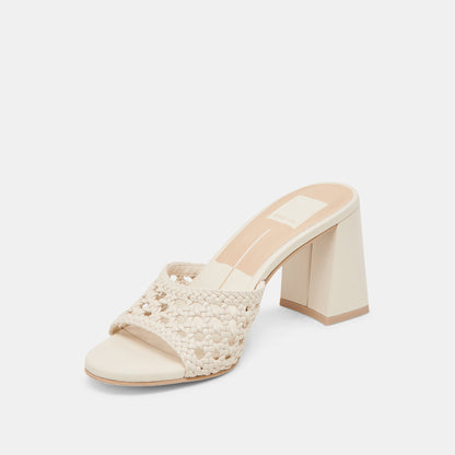 Dolce Vita MARGOE HEELS CREME WOVEN STELLA