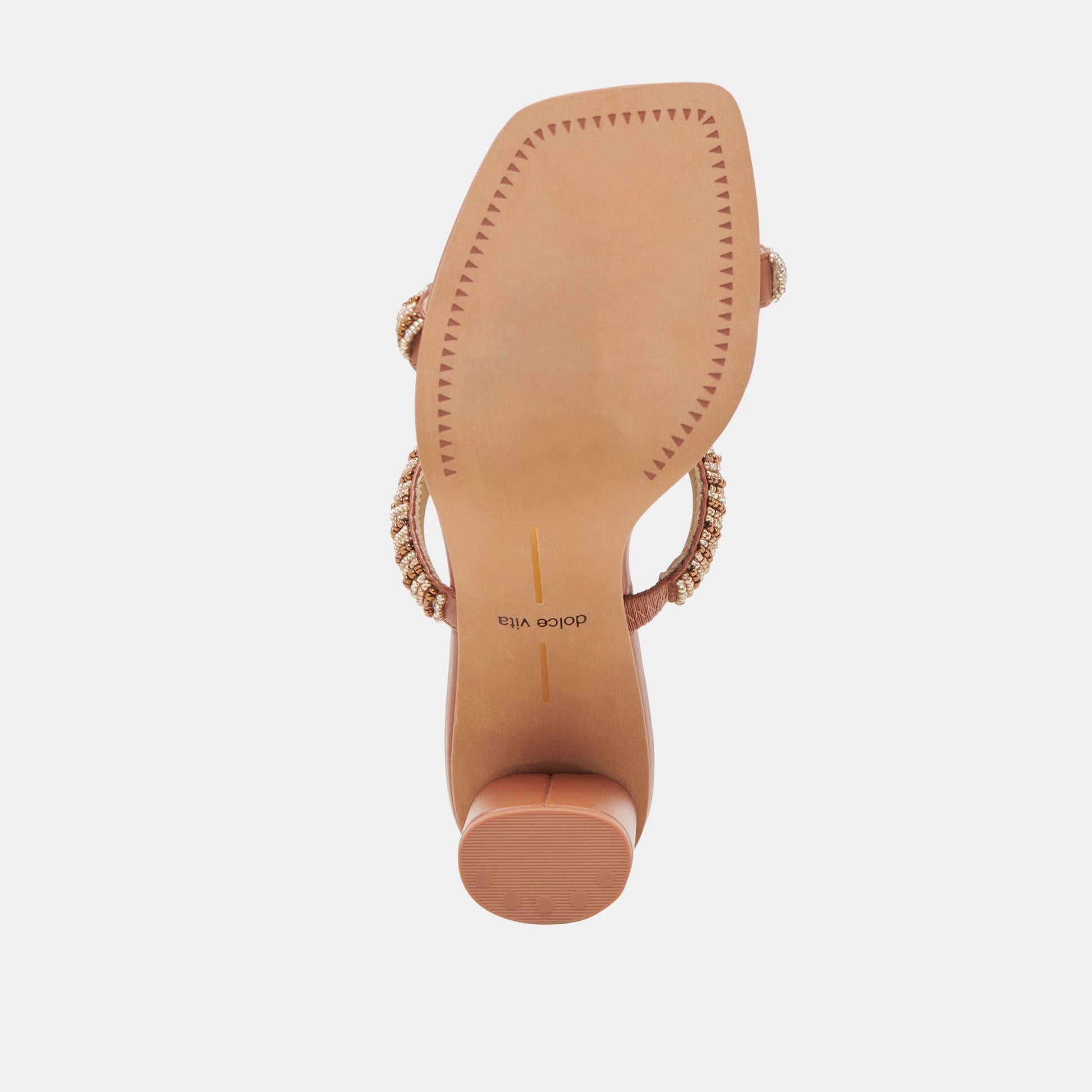 Dolce Vita NOLAH HEELS TAN MULTI BEADS