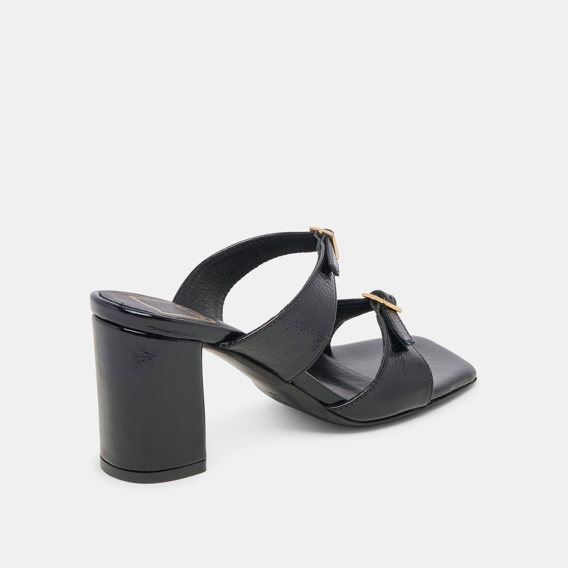 Dolce Vita SHANE HEELS MIDNIGHT CRINKLE PATENT