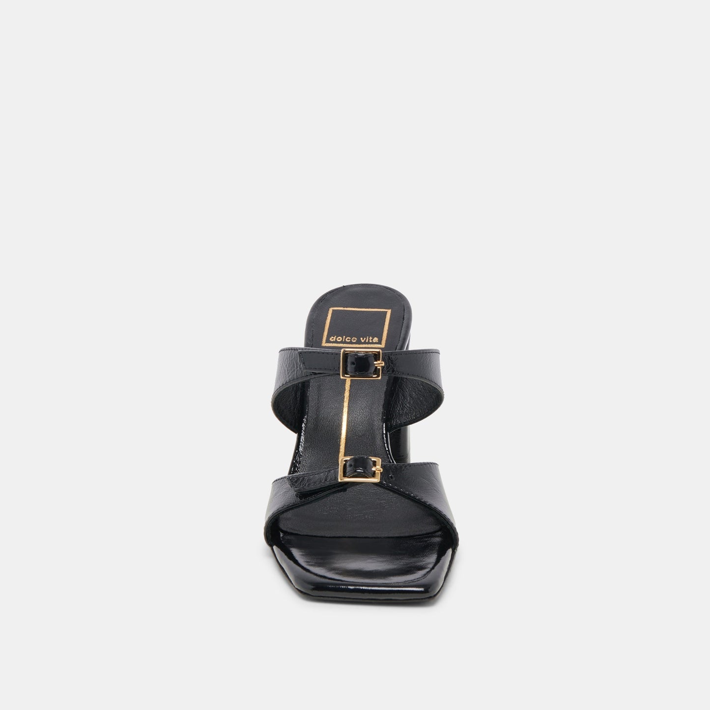 Dolce Vita SHANE HEELS MIDNIGHT CRINKLE PATENT