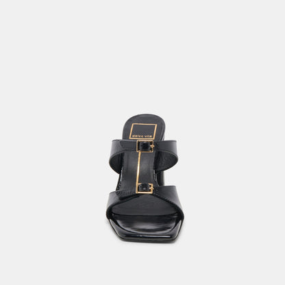 Dolce Vita SHANE HEELS MIDNIGHT CRINKLE PATENT