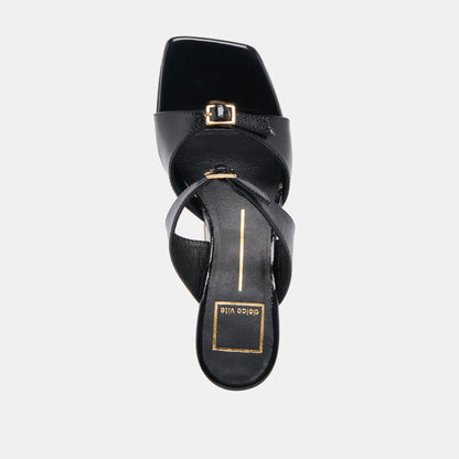 Dolce Vita SHANE HEELS MIDNIGHT CRINKLE PATENT
