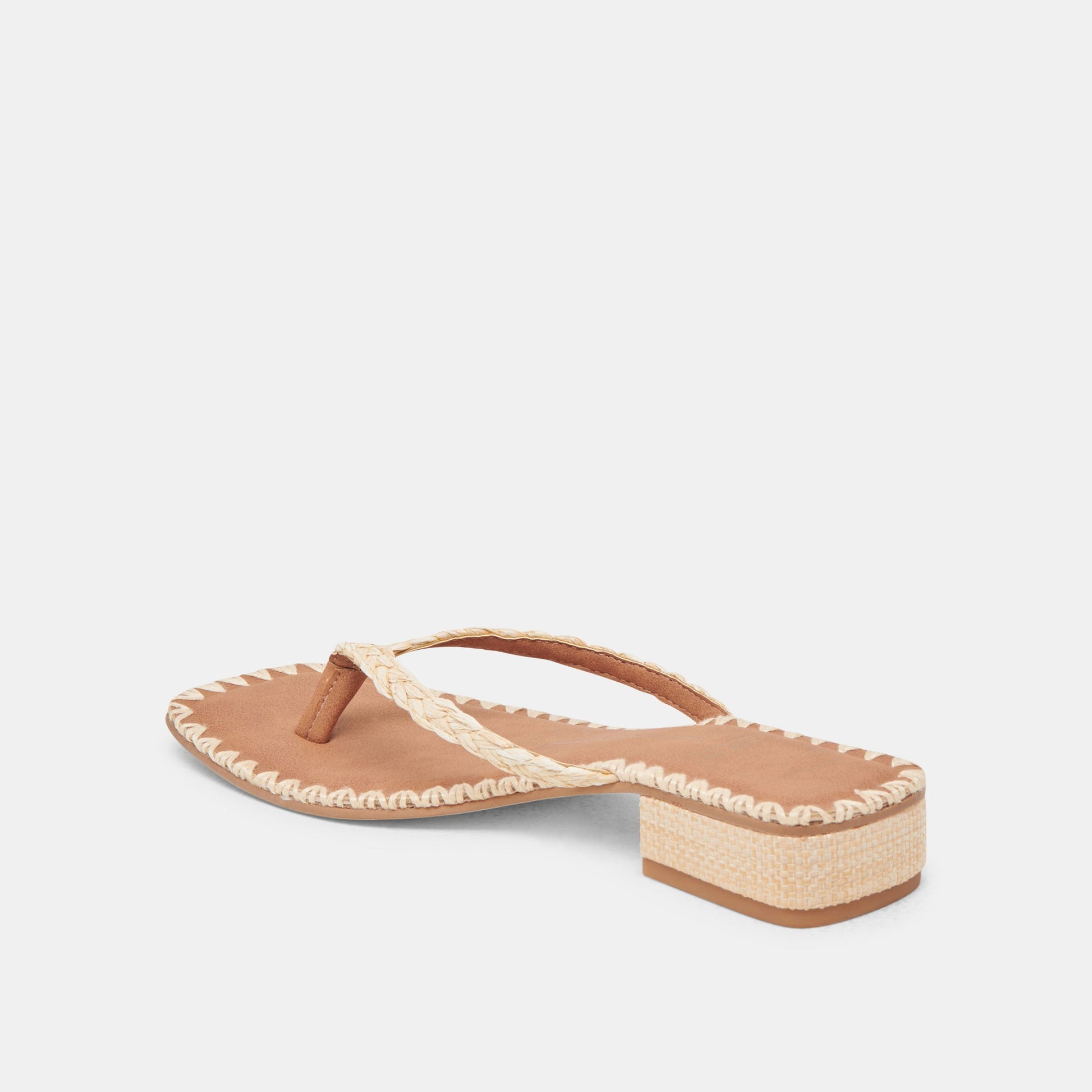 Dolce Vita BARTY SANDALS LT NATURAL RAFFIA