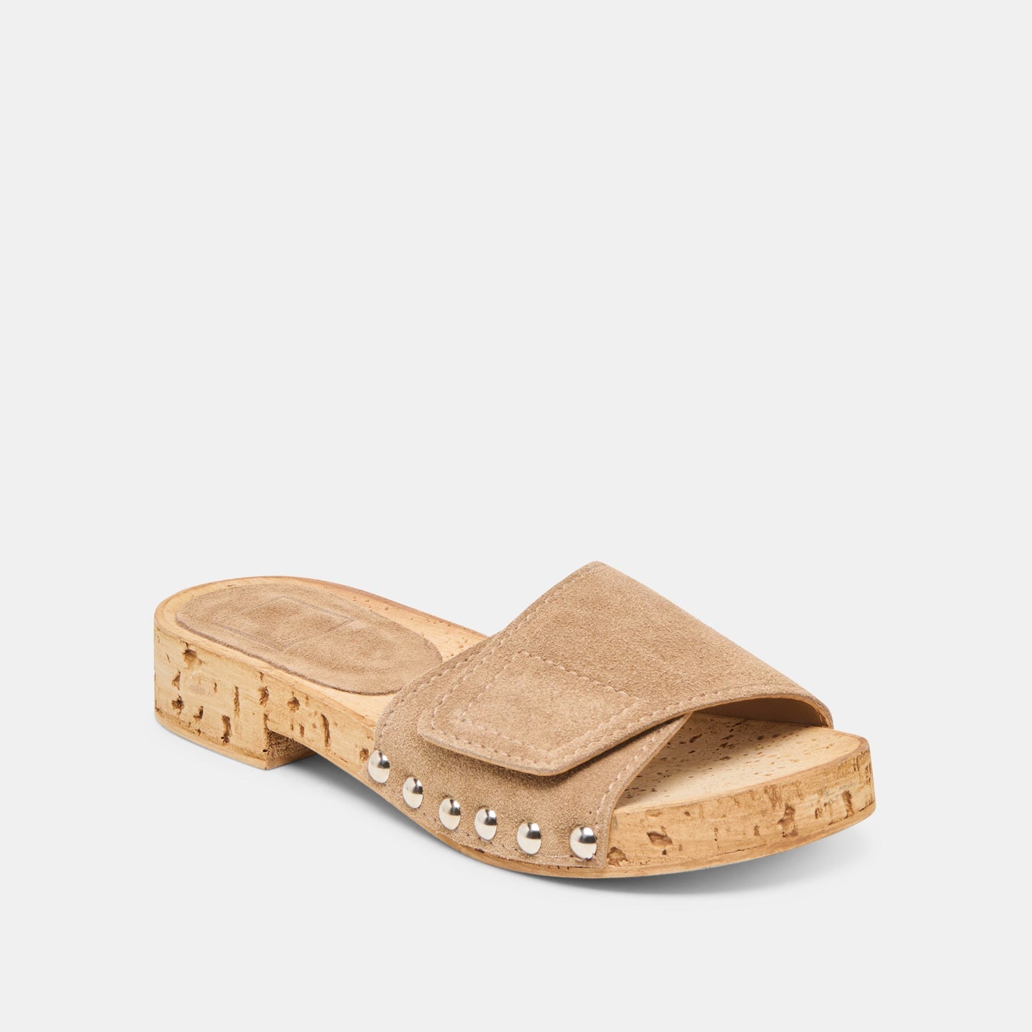 Dolce Vita Sandy Taupe Suede Sandals