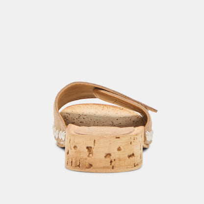 Dolce Vita Sandy Taupe Suede Sandals