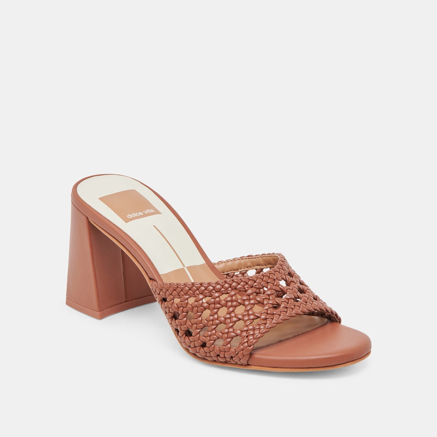 Dolce Vita MARGOE HEELS COGNAC WOVEN STELLA