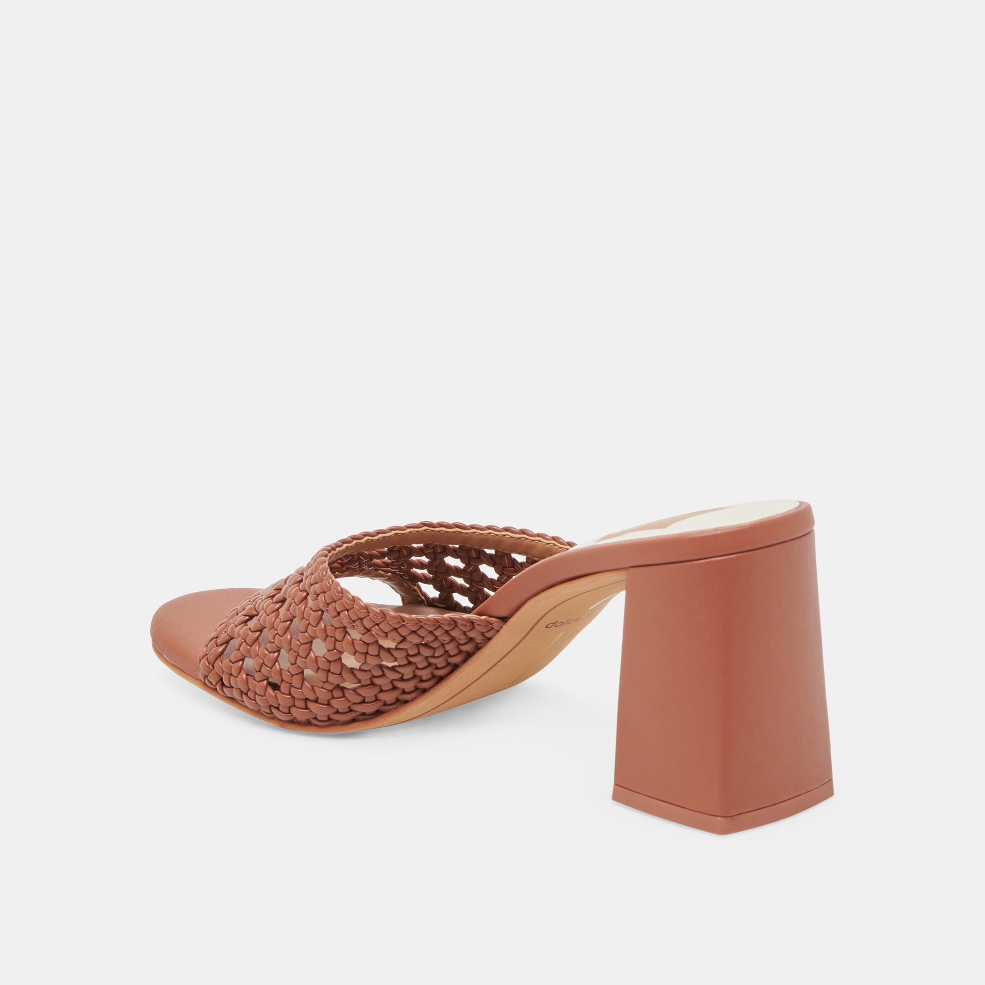 Dolce Vita MARGOE HEELS COGNAC WOVEN STELLA