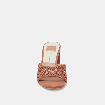 Dolce Vita MARGOE HEELS COGNAC WOVEN STELLA