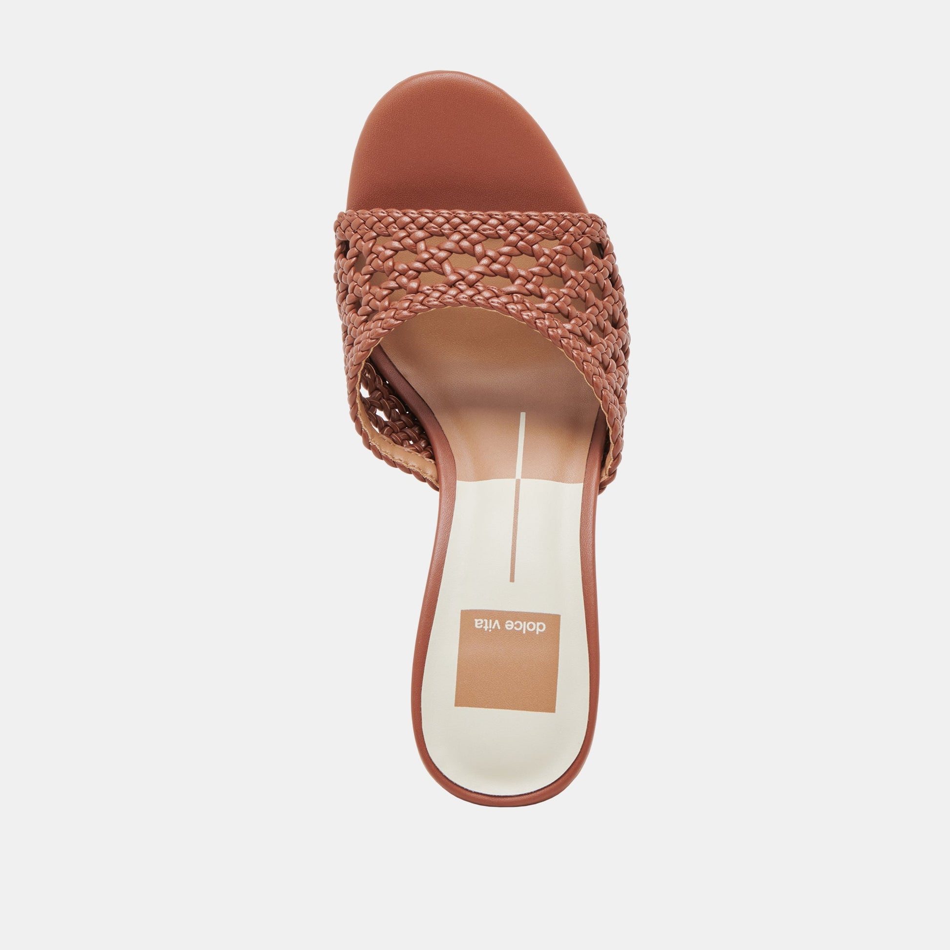 Dolce Vita MARGOE HEELS COGNAC WOVEN STELLA