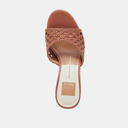 Dolce Vita MARGOE HEELS COGNAC WOVEN STELLA