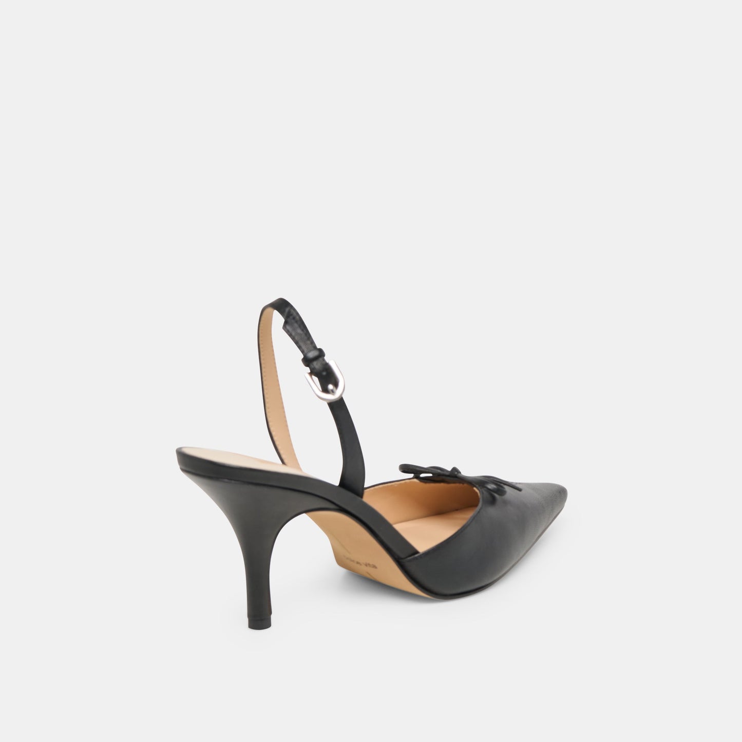 Dolce Vita Hamya Black Leather Heels