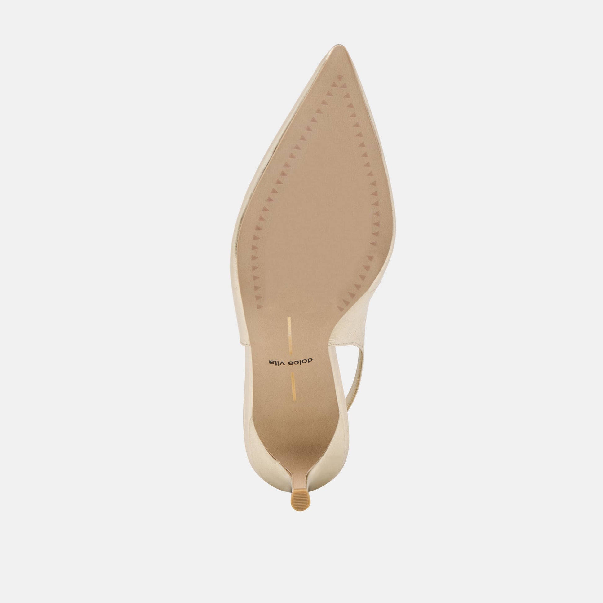 Dolce Vita ELASI HEELS LIGHT GOLD CRINKLE PATENT