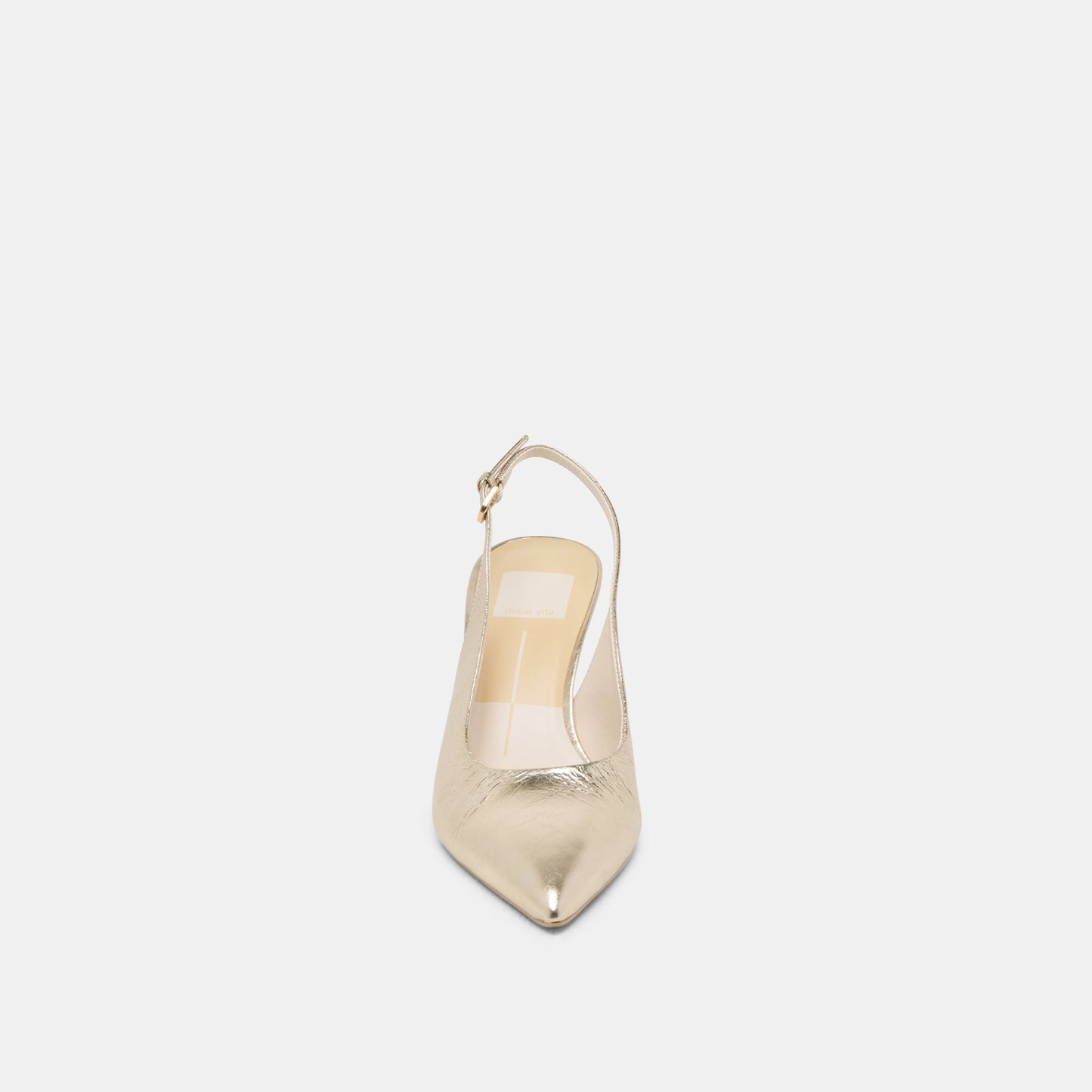Dolce Vita ELASI HEELS LIGHT GOLD CRINKLE PATENT