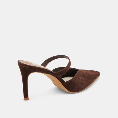 Dolce Vita KANIKA HEELS DK BROWN SUEDE