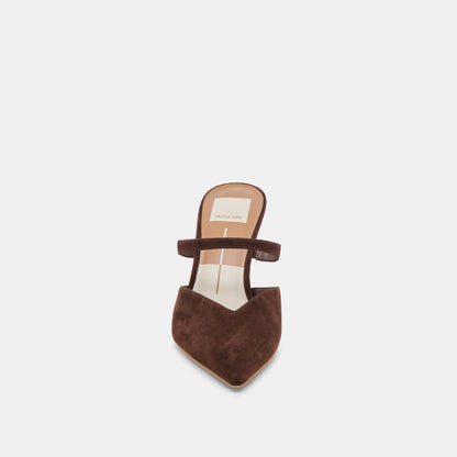 Dolce Vita KANIKA HEELS DK BROWN SUEDE