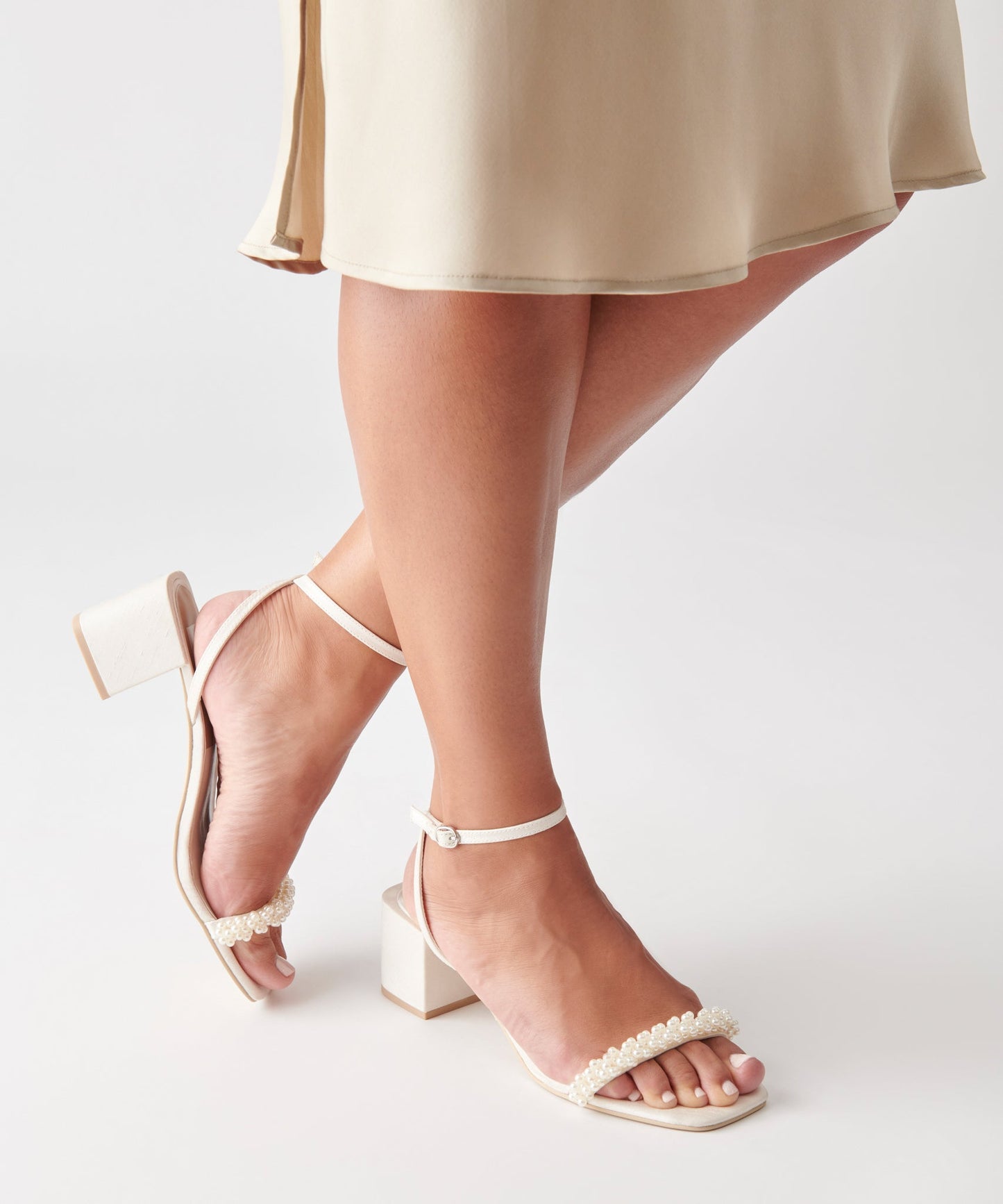Dolce Vita ZALIMA HEELS VANILLA PEARLS