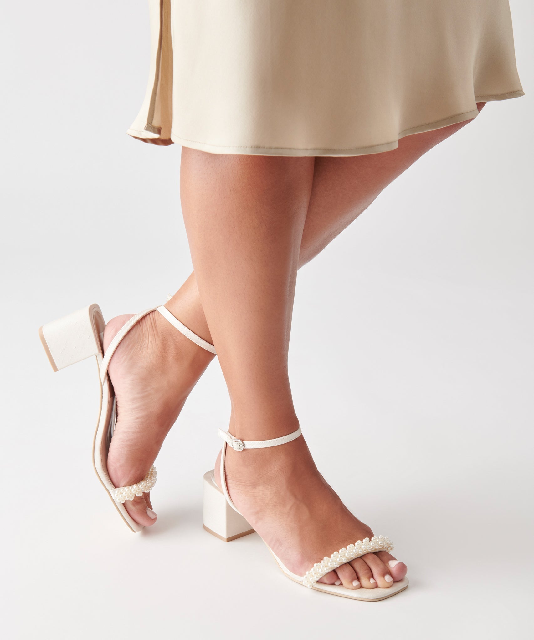 Dolce Vita ZALIMA HEELS VANILLA PEARLS