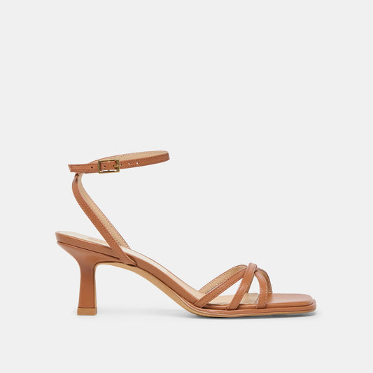 Dolce Vita Manji Saddle Leather Heels