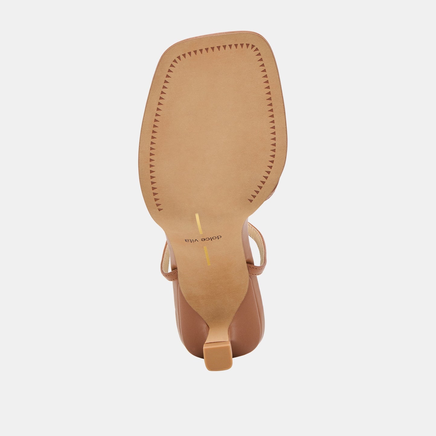Dolce Vita Manji Saddle Leather Heels
